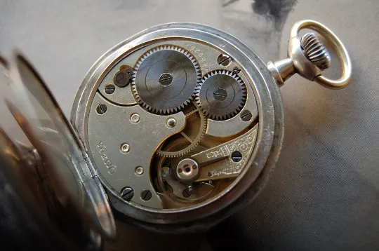 Omega Grand Prix Paris 1900 Pocket Watch 0.800 silver case