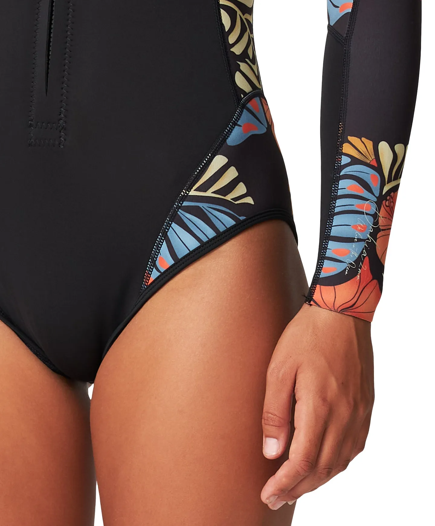 O'NEILL BAHIA FZ LS CHEEKY SPRING 2MM - VINTAGE ALOHA