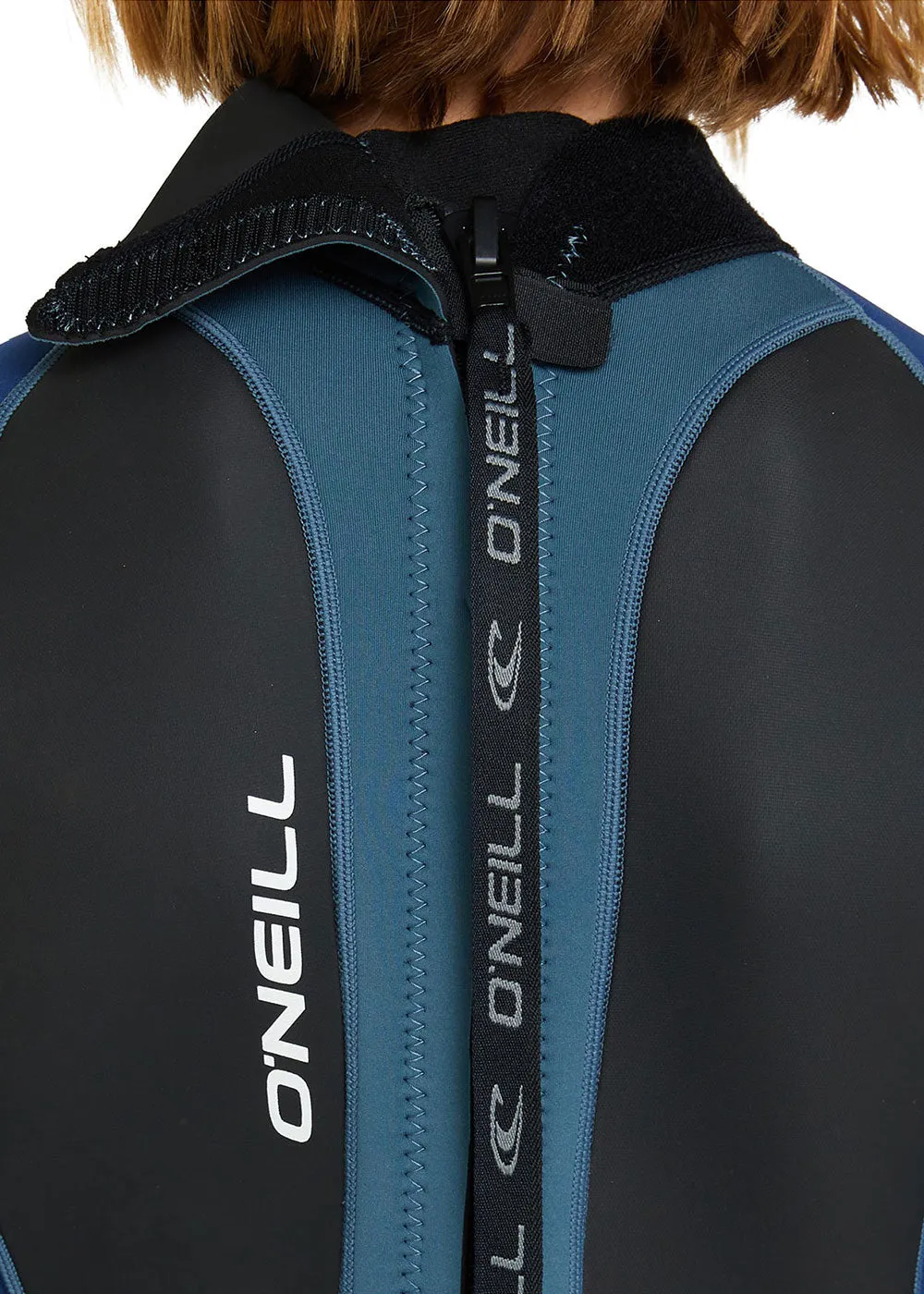 ONeill Boys Reactor 2 3/2mm Back Zip Steamer Wetsuit