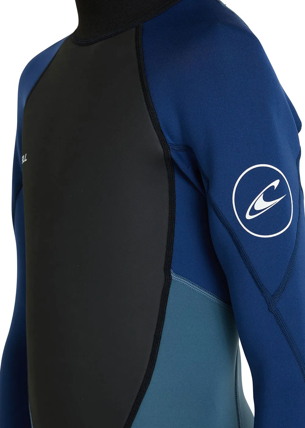 ONeill Boys Reactor 2 3/2mm Back Zip Steamer Wetsuit