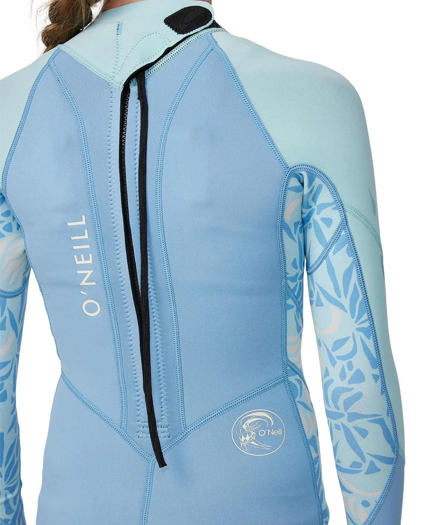 O'NEILL GIRLS BAHIA BZ LS SWIM BOTTOM SPRING 2MM GIRLS CHECK MOSAIC