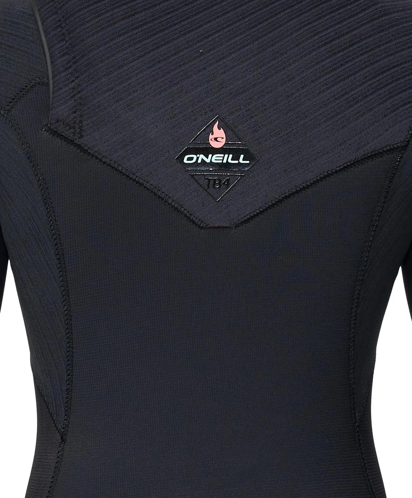 O'Neill Girls Hyper Fire CZ Full 3/2mm - Black/Black/Black