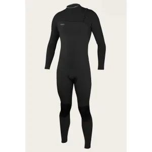 O'NEILL HYPERFREAK 3/2  CHEST ZIP BLACK