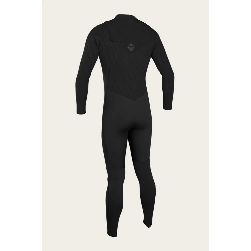 O'NEILL HYPERFREAK 3/2  CHEST ZIP BLACK