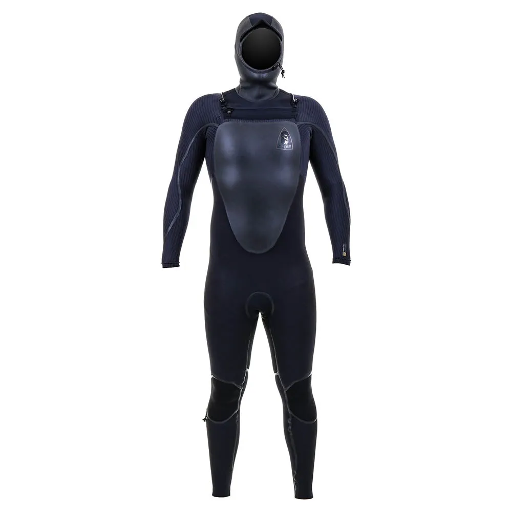 O'Neill Mutant Legend 5/4mm Hooded Chest Zip Wetsuit - Black