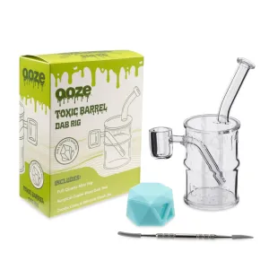 OOZE Quartz Mini Rig - Toxic Barrel - (1 Count)