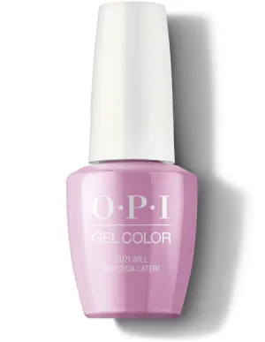 OPI Gel Color - Suzi Will Quechua Later! GC P31
