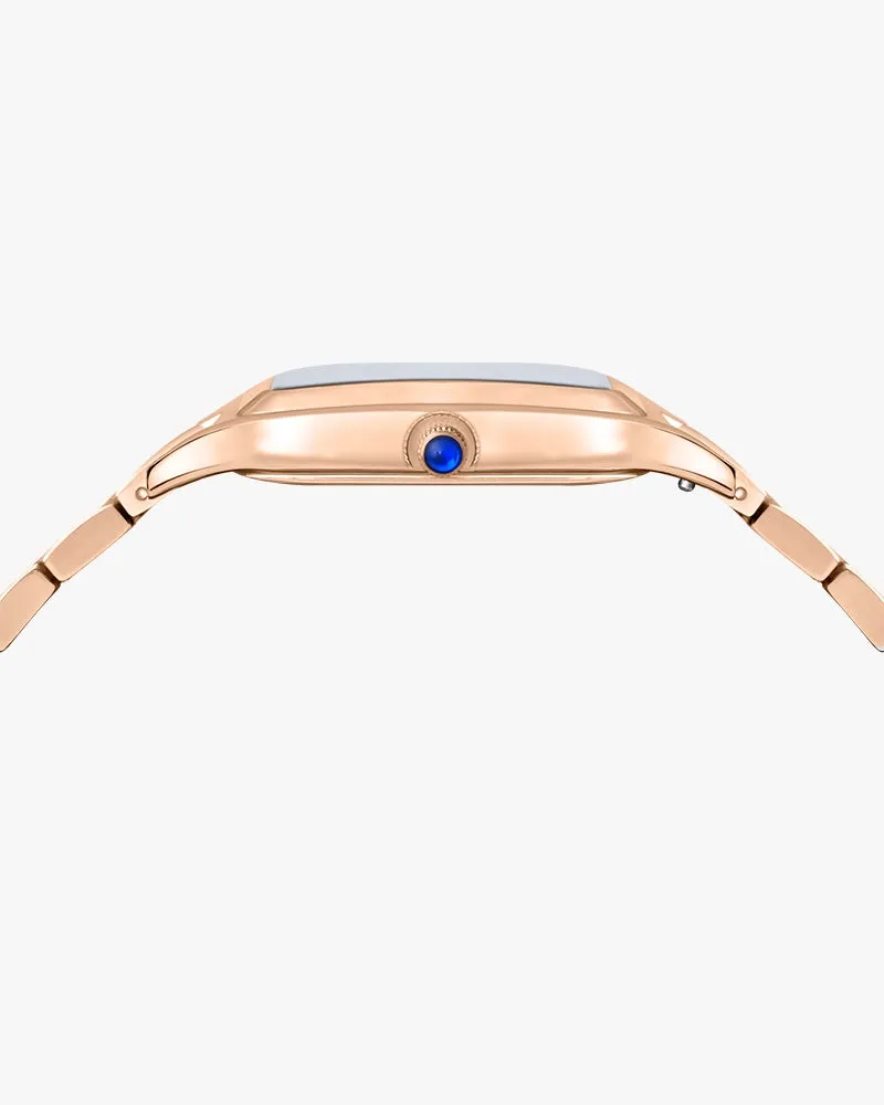 Opus White Rosegold Steel