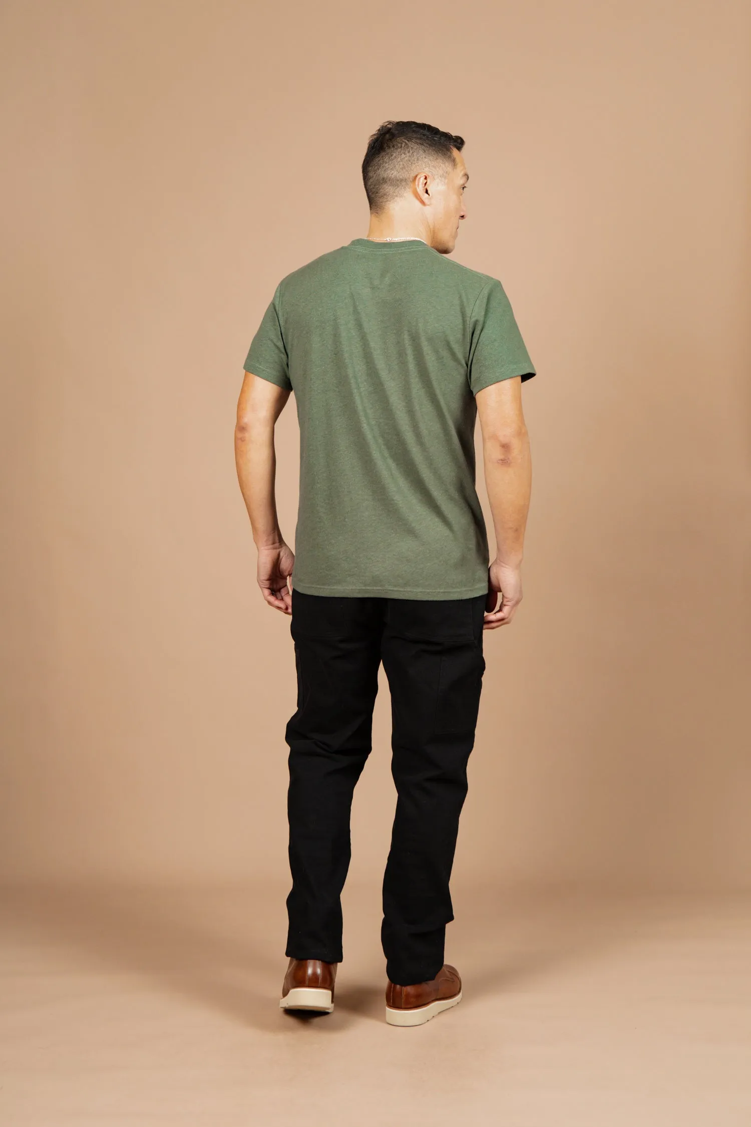 Organic Hemp Pocket Tee / Cypress