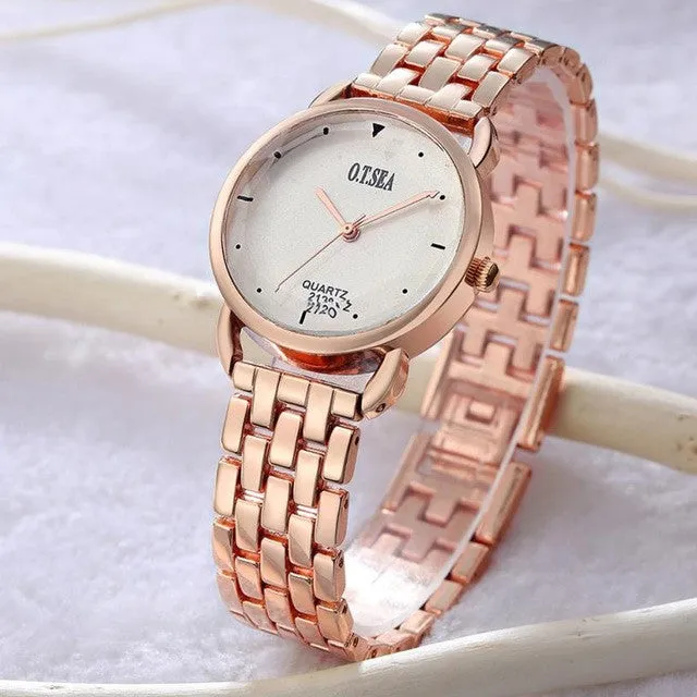 O.T.SEA Stainless Steel Dress Watch