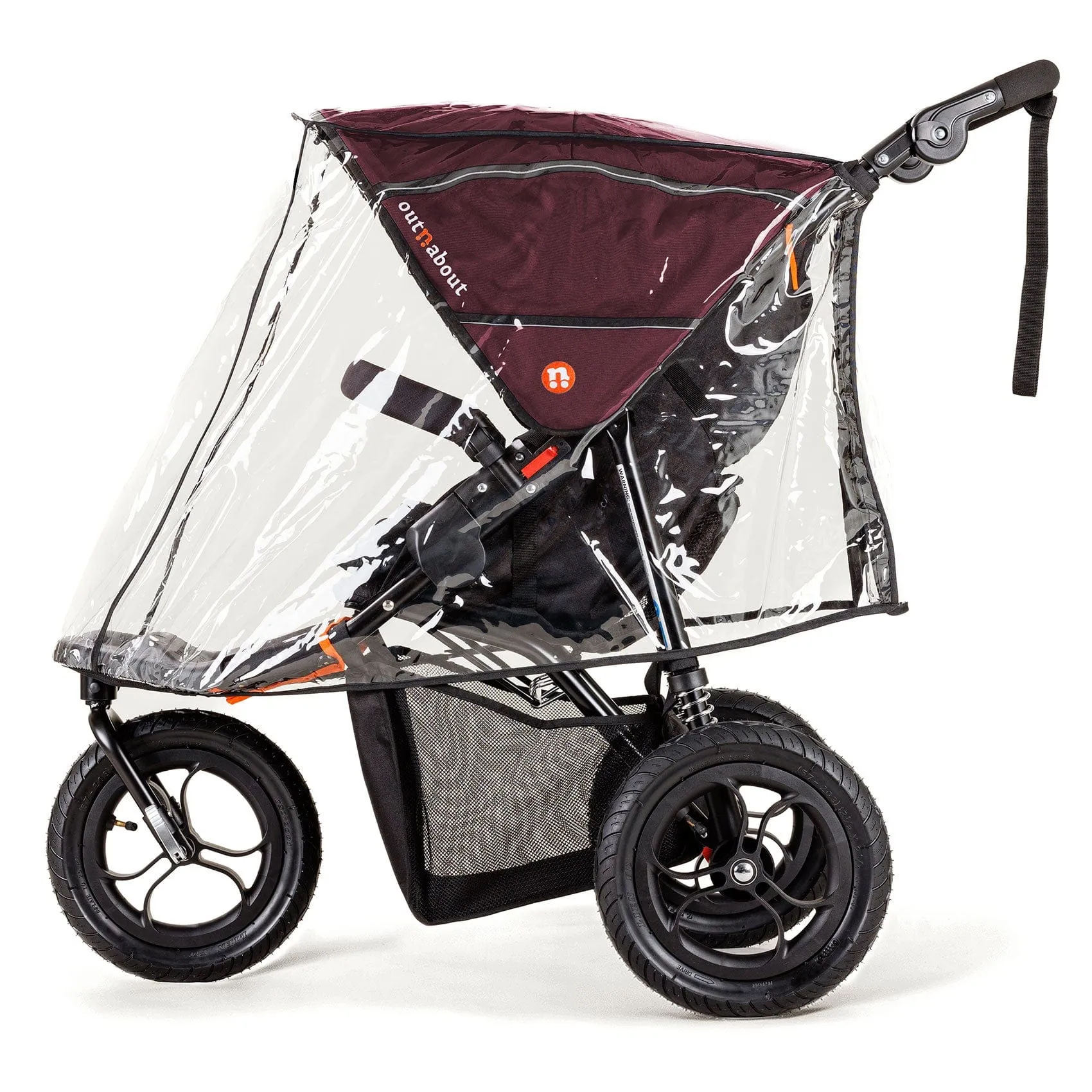Out n About Nipper Single Maxi-Cosi Ultimate Kit in Brambleberry Red