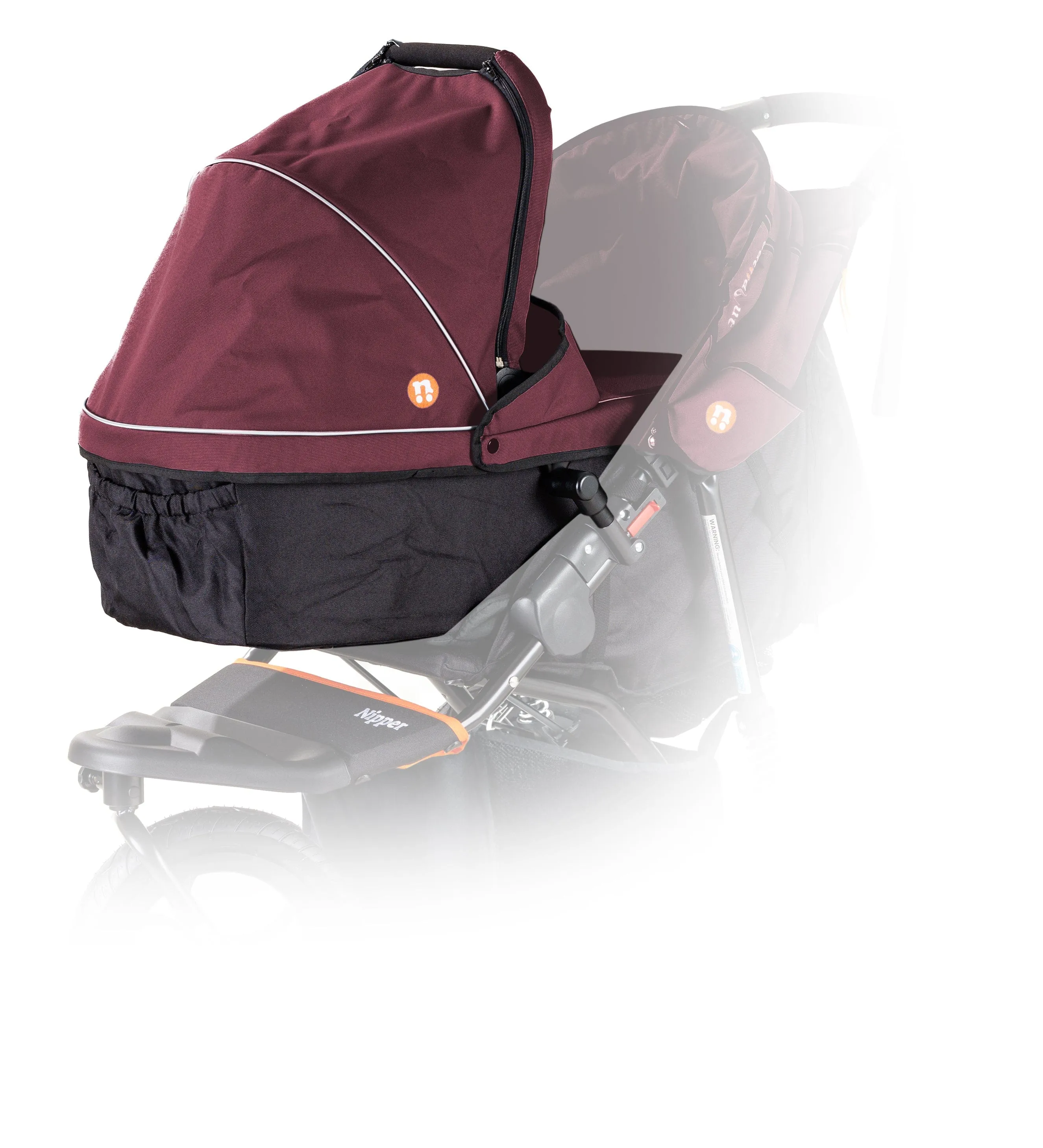 Out n About Nipper Single Maxi-Cosi Ultimate Kit in Brambleberry Red
