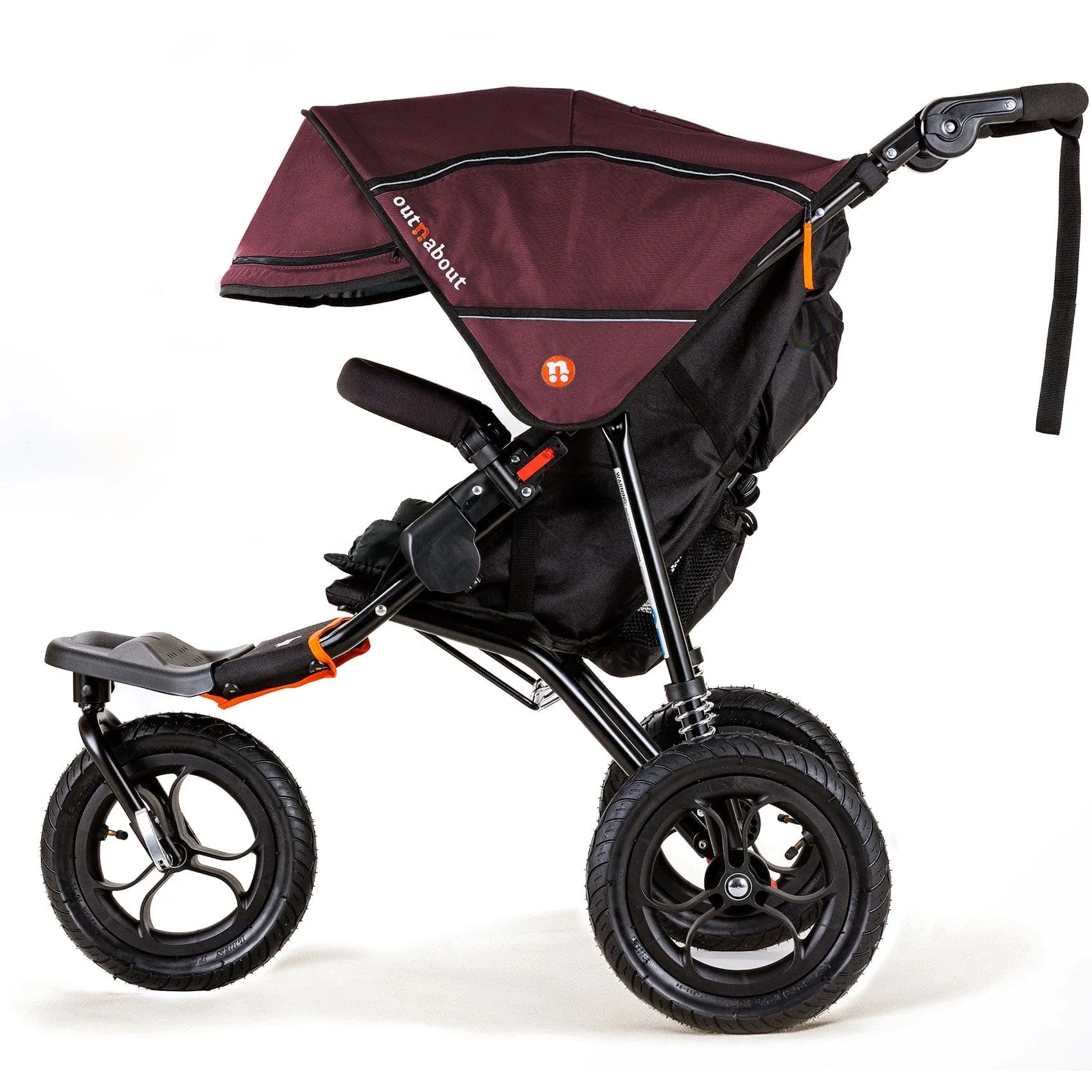 Out n About Nipper Single Maxi-Cosi Ultimate Kit in Brambleberry Red