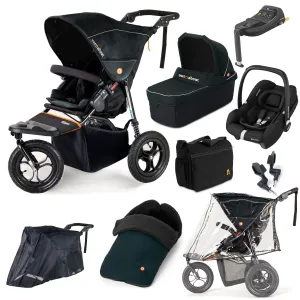 Out n About Nipper Single Maxi-Cosi Ultimate Kit in Forest Black