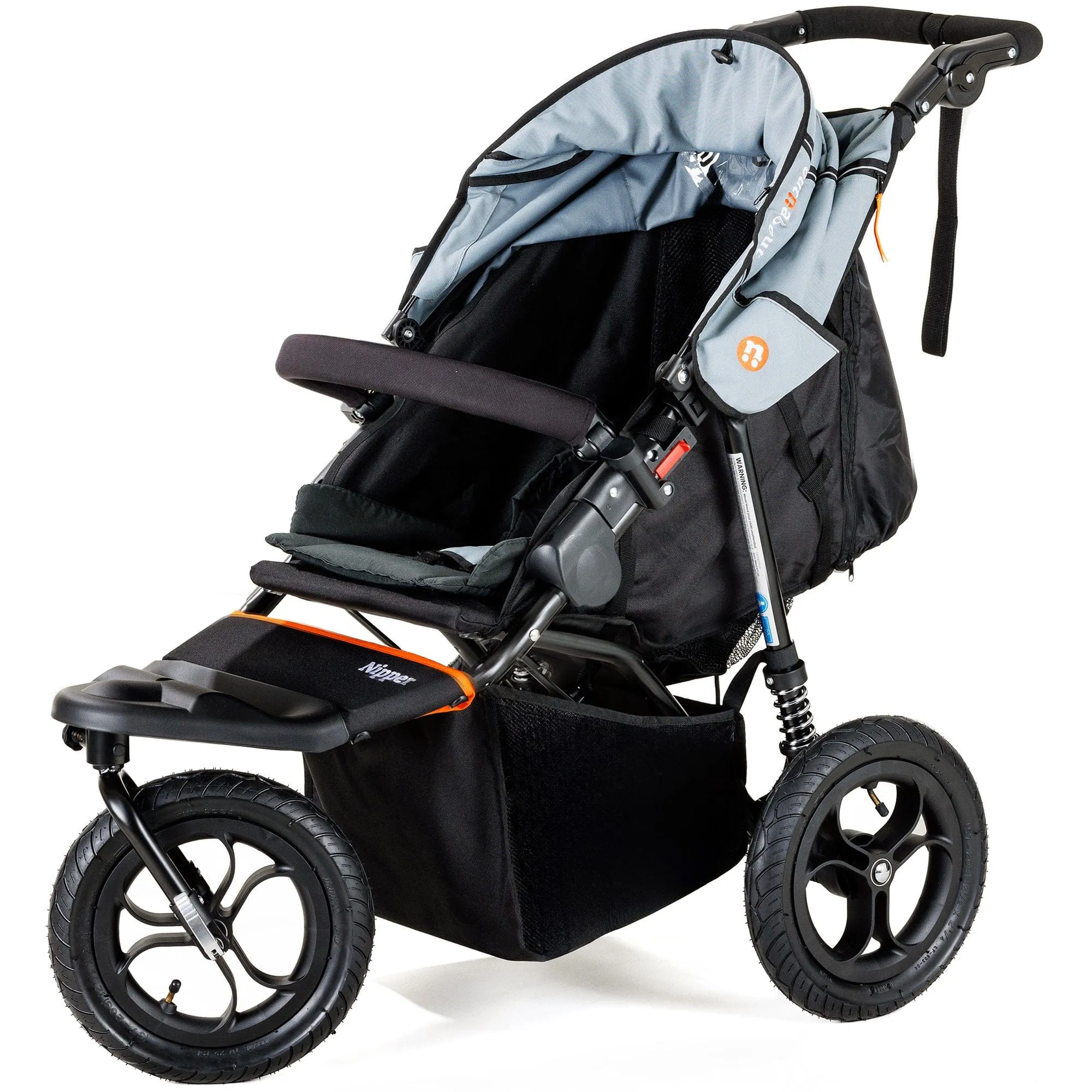 Out n About Nipper Single Maxi-Cosi Ultimate Kit in Rock Salt Grey