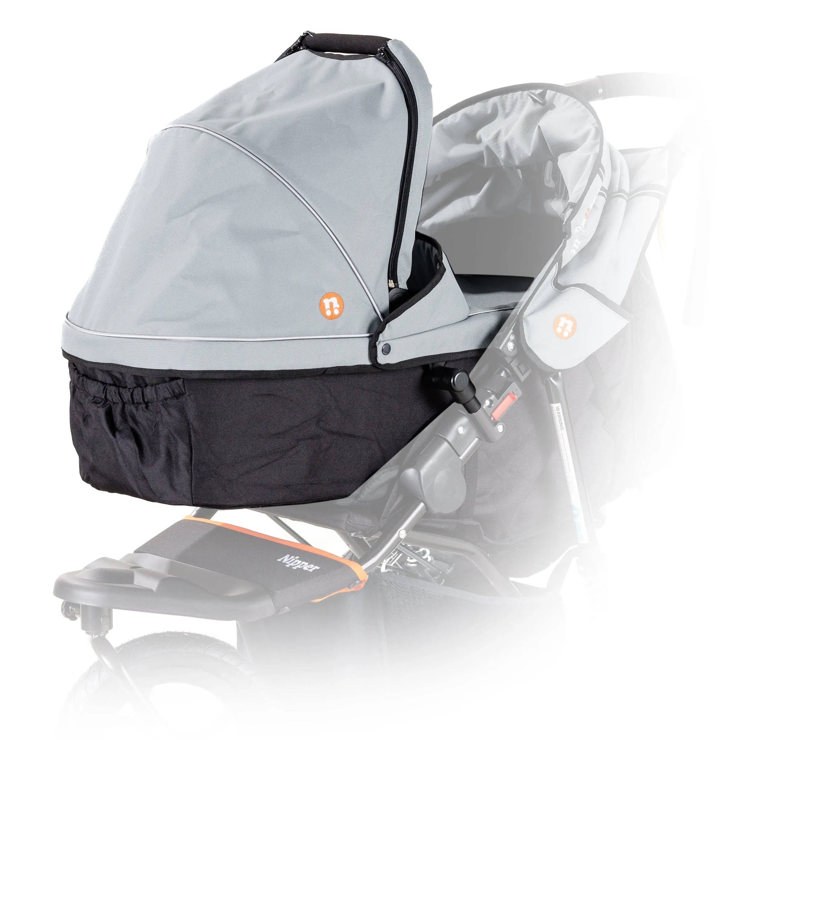 Out n About Nipper Single Maxi-Cosi Ultimate Kit in Rock Salt Grey