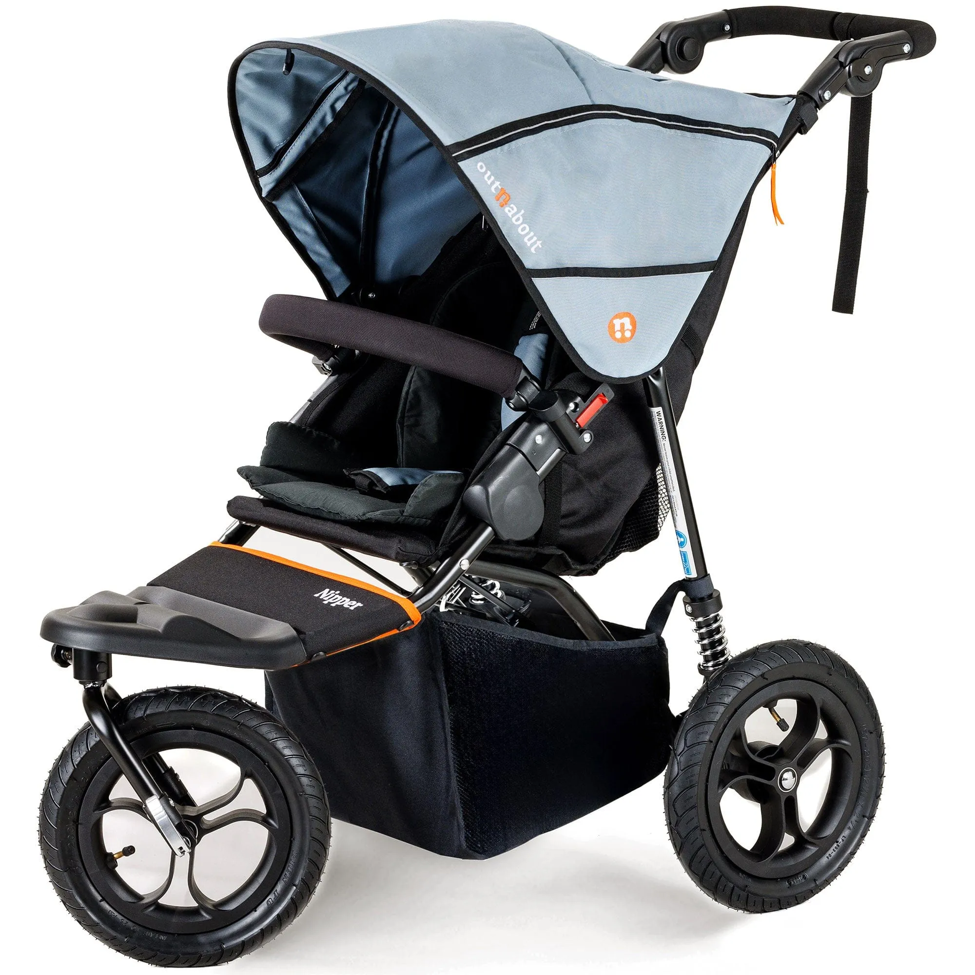 Out n About Nipper Single Maxi-Cosi Ultimate Kit in Rock Salt Grey