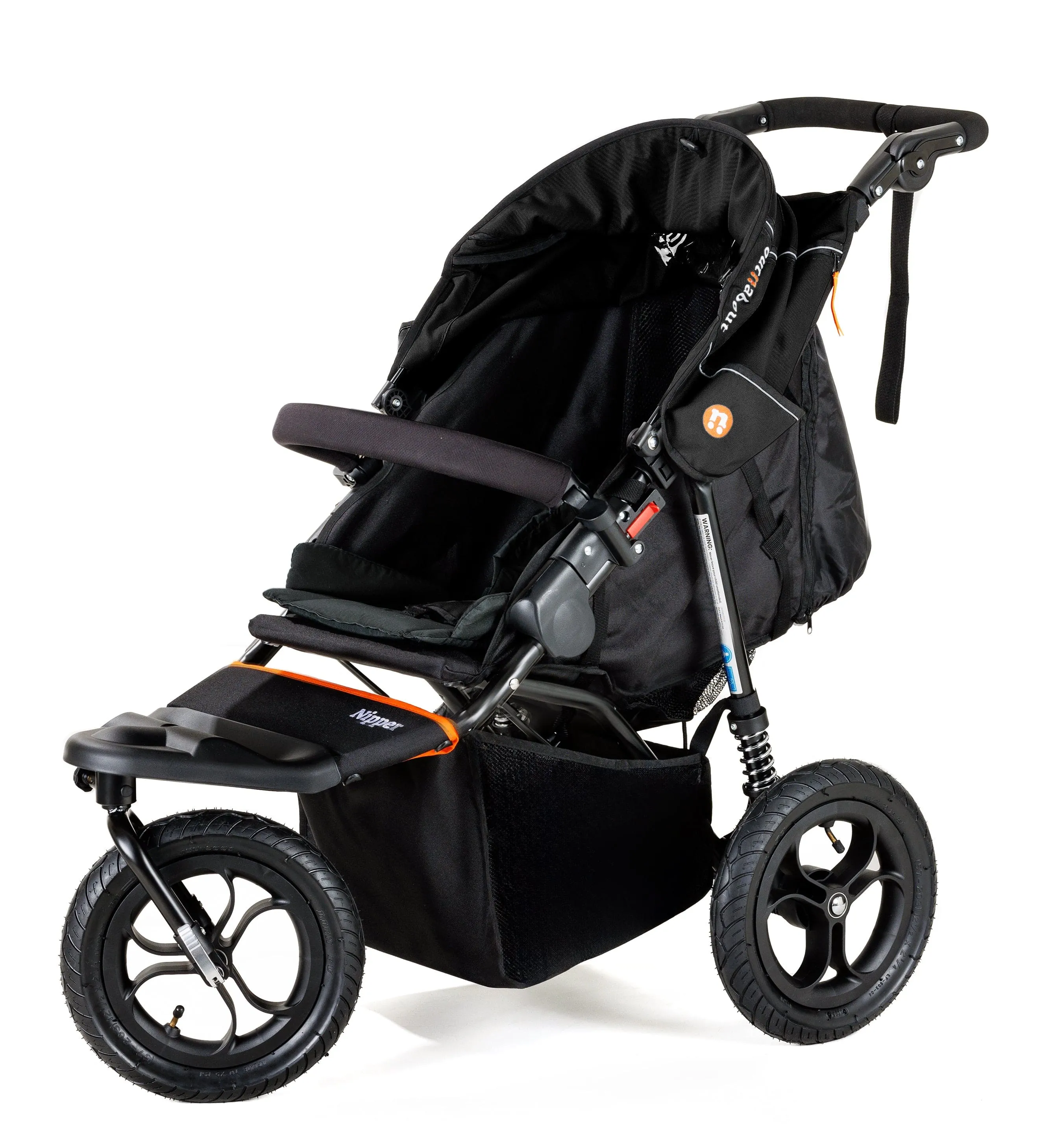 Out n About Nipper Single Maxi-Cosi Ultimate Kit in Summit Black