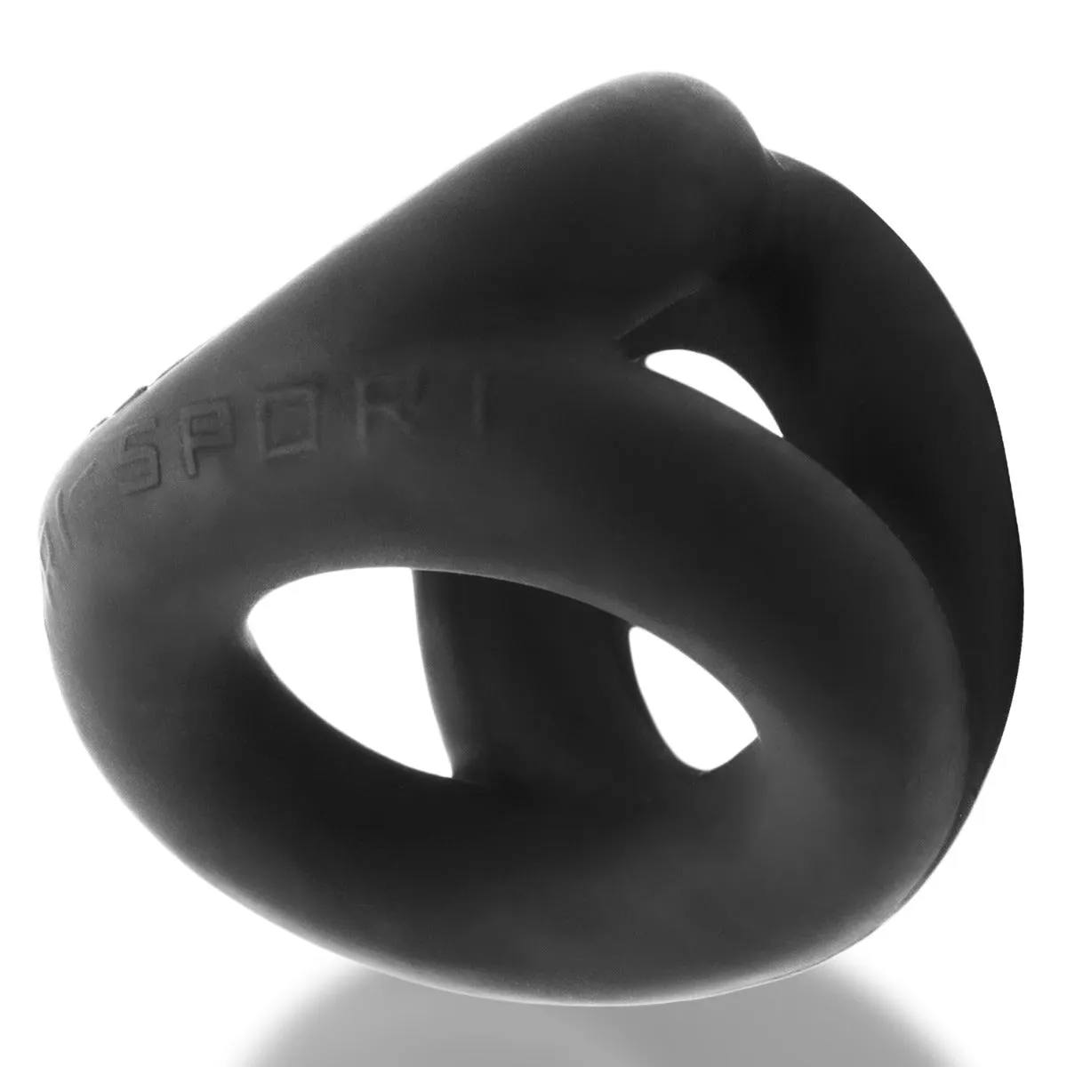 Oxballs - Tri-Sport - Night Edition - Cocksling - Siliconen/TPR - Zwart