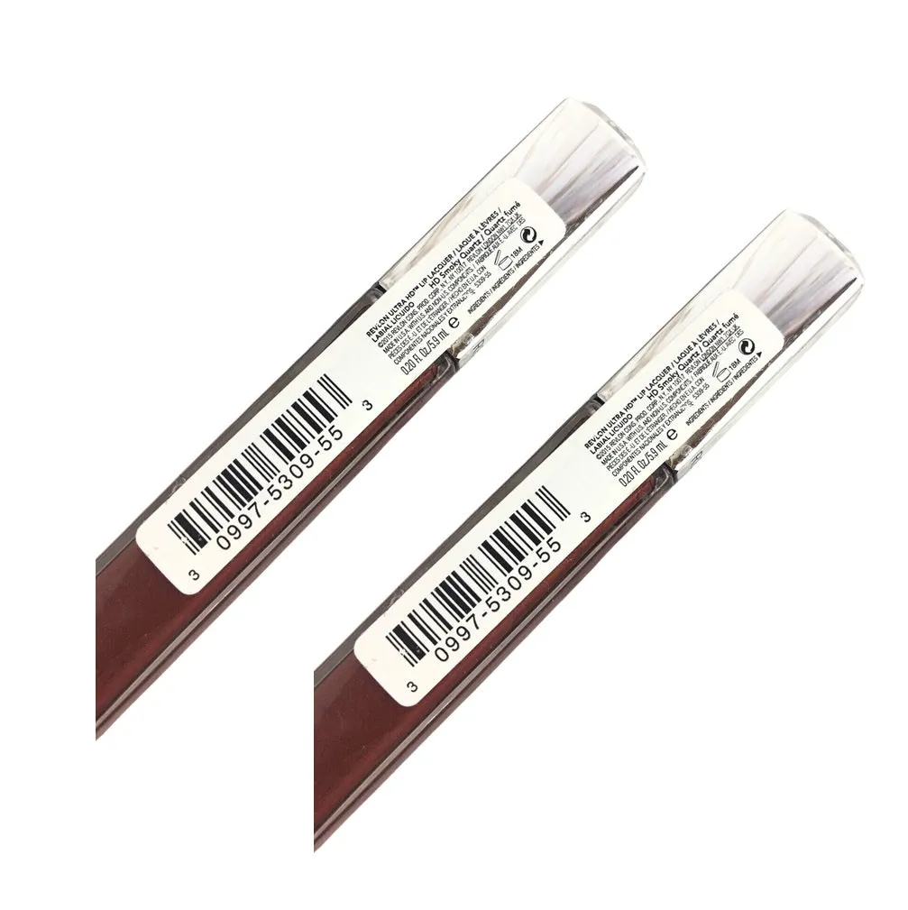 Pack of 2 Revlon Ultra HD Lip Lacquer, HD Smoky Quartz 575