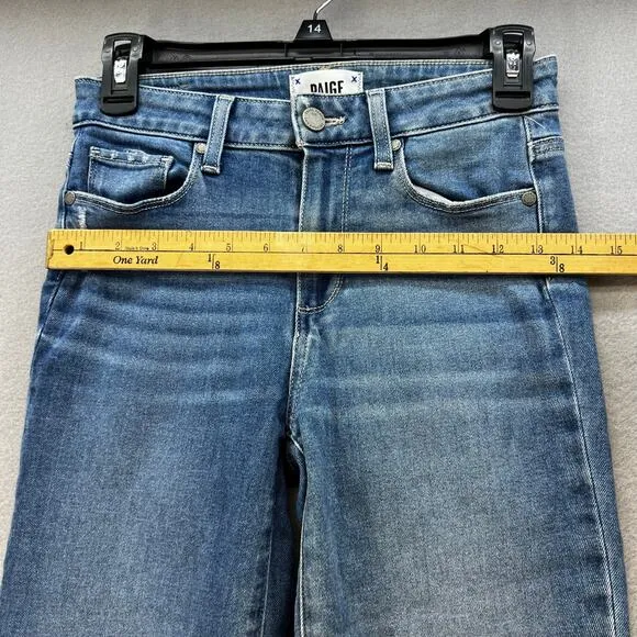 Paige Jeans Women's 25 (2) Blue Hoxton Ankle Skinny Classic Preppy Normcore