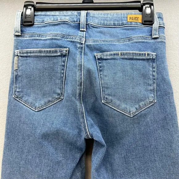 Paige Jeans Women's 25 (2) Blue Hoxton Ankle Skinny Classic Preppy Normcore