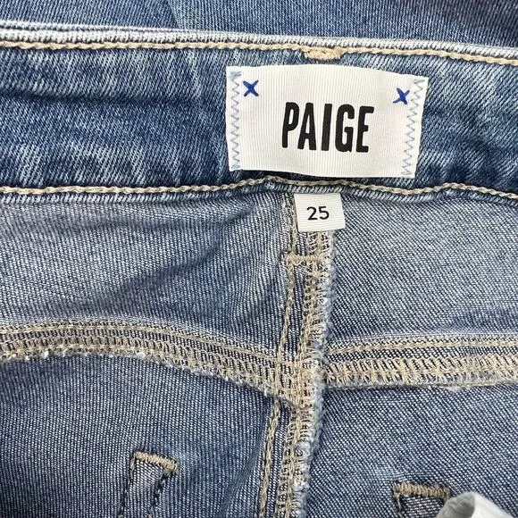 Paige Jeans Women's 25 (2) Blue Hoxton Ankle Skinny Classic Preppy Normcore