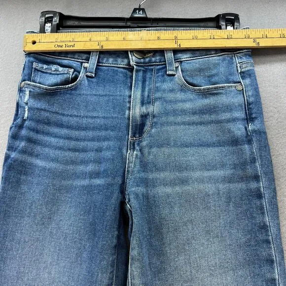 Paige Jeans Women's 25 (2) Blue Hoxton Ankle Skinny Classic Preppy Normcore