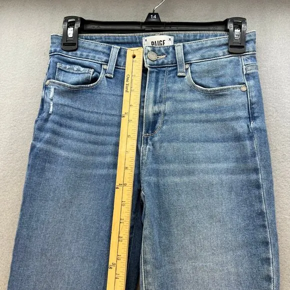 Paige Jeans Women's 25 (2) Blue Hoxton Ankle Skinny Classic Preppy Normcore