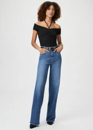 Paige - Sasha High Rise Loose Straight Leg Jean - Stefania