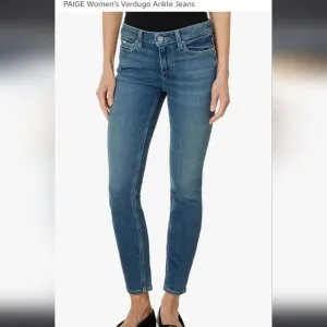 PAIGE Verdugo Ankle Skinny Mid-Rise Jeans Size 28