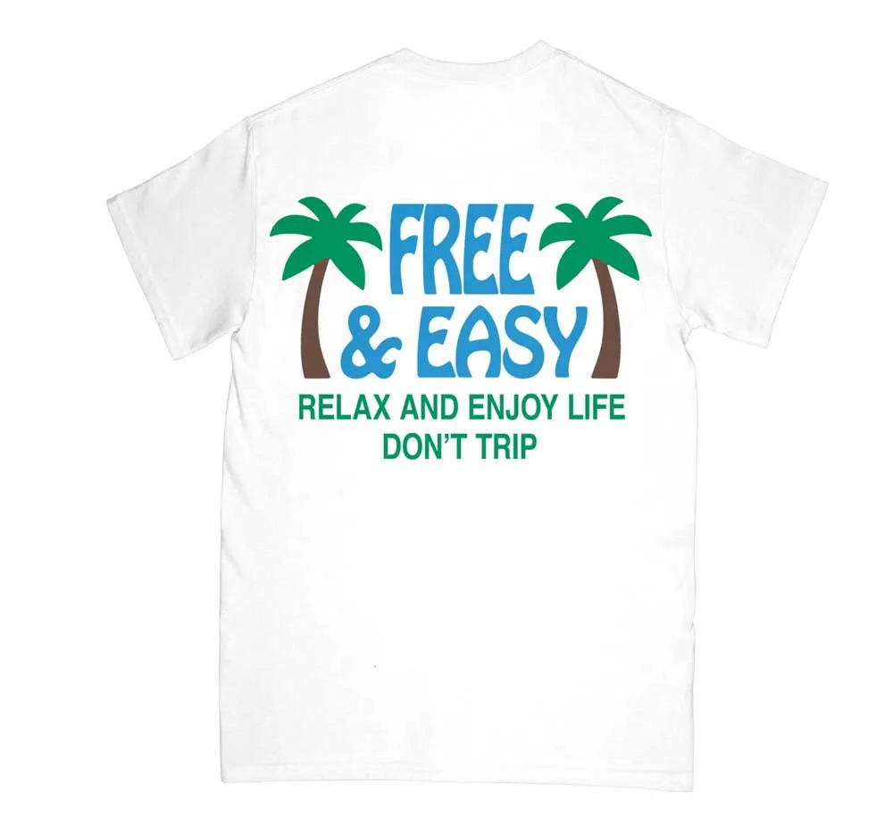 PALM TREE SS POCKET TEE