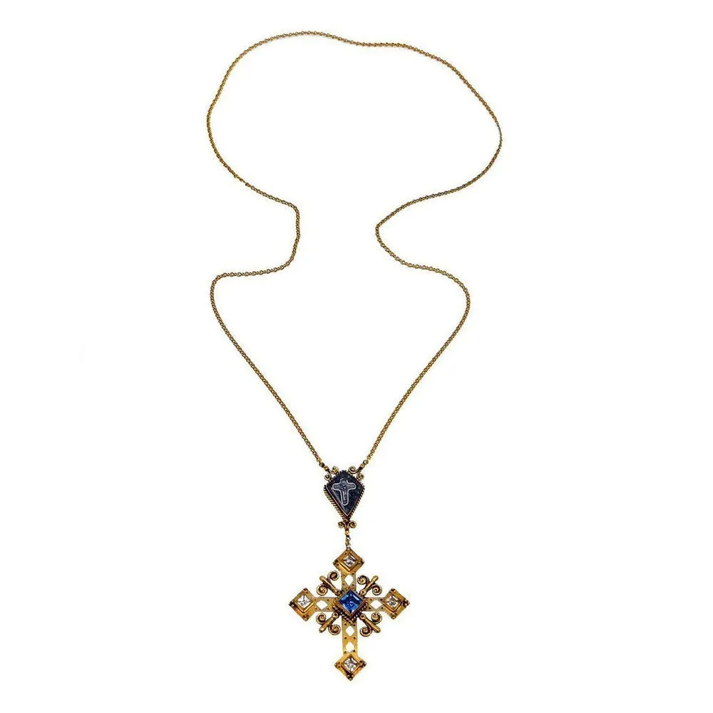 Paloma Cross Necklace