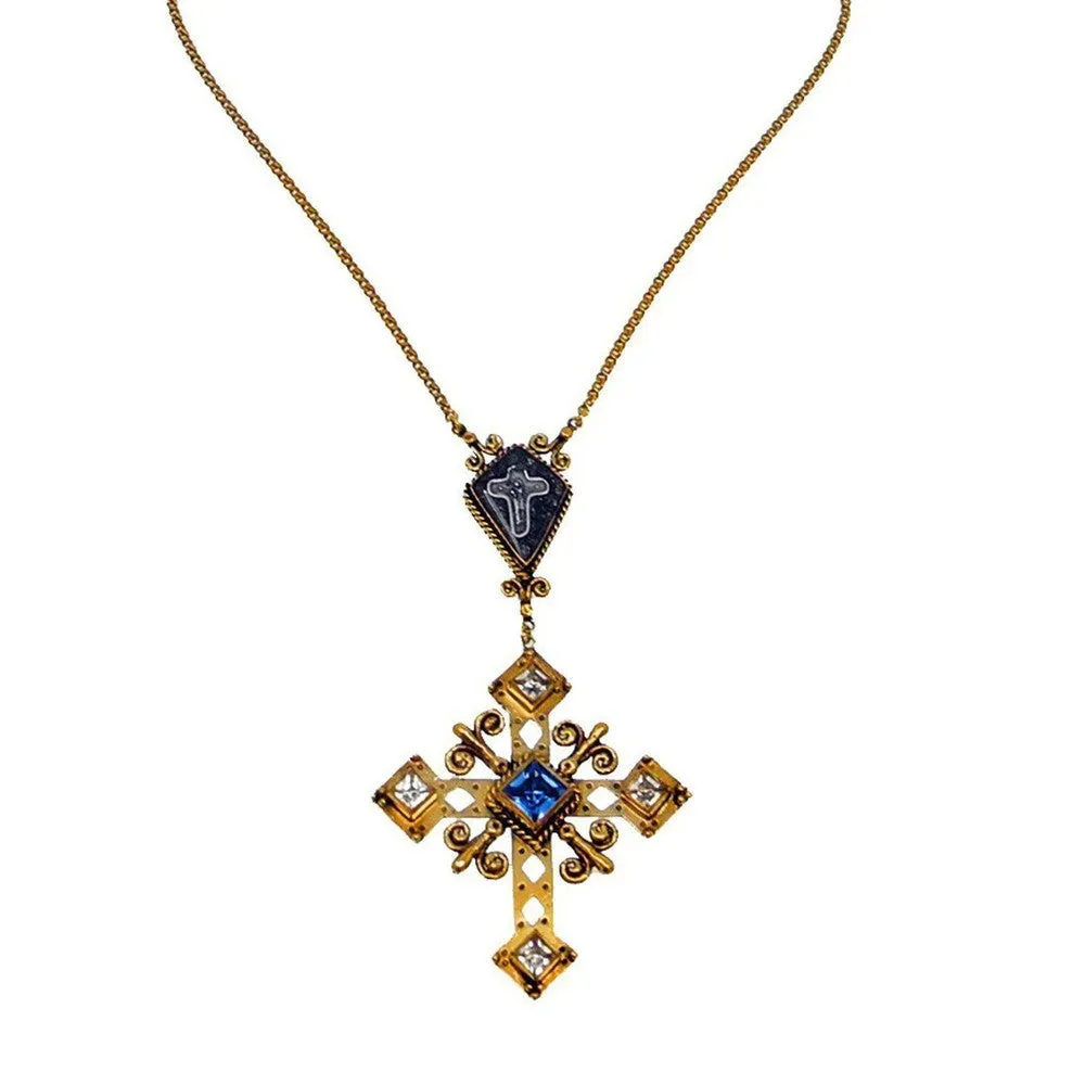 Paloma Cross Necklace