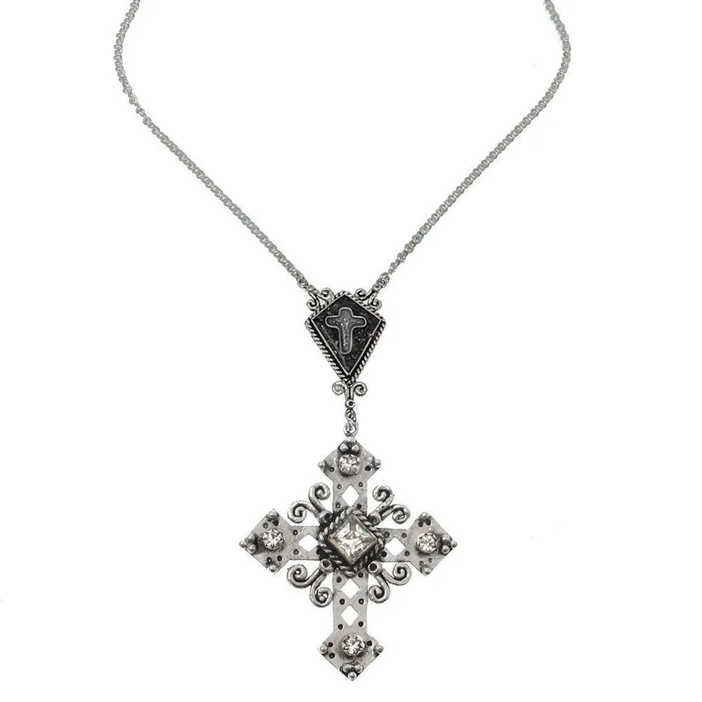 Paloma Cross Necklace