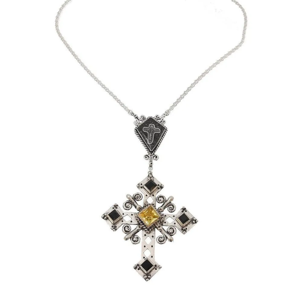 Paloma Cross Necklace