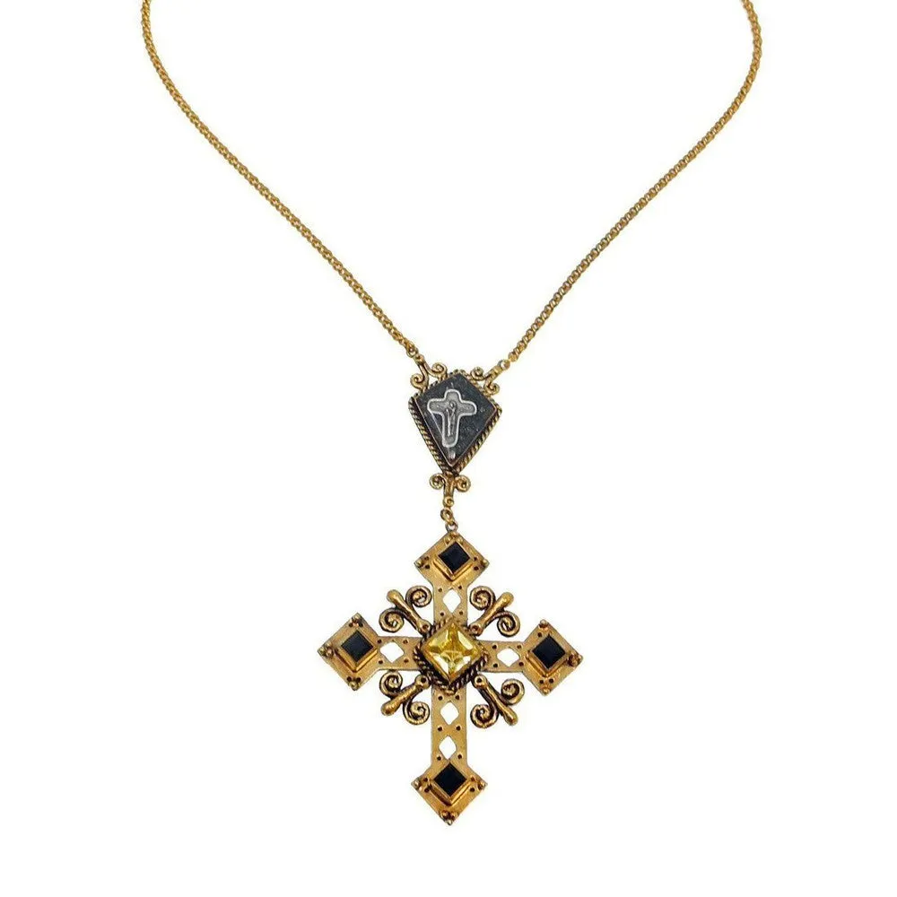 Paloma Cross Necklace
