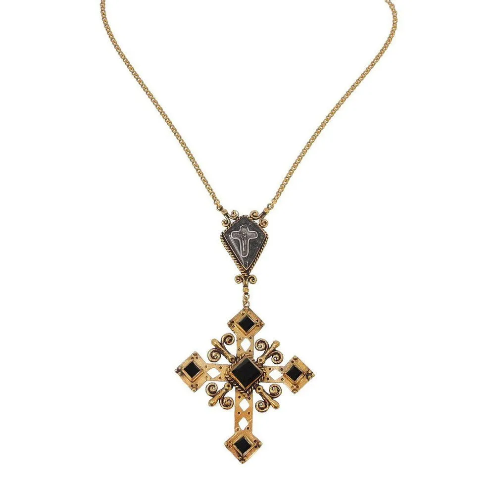 Paloma Cross Necklace