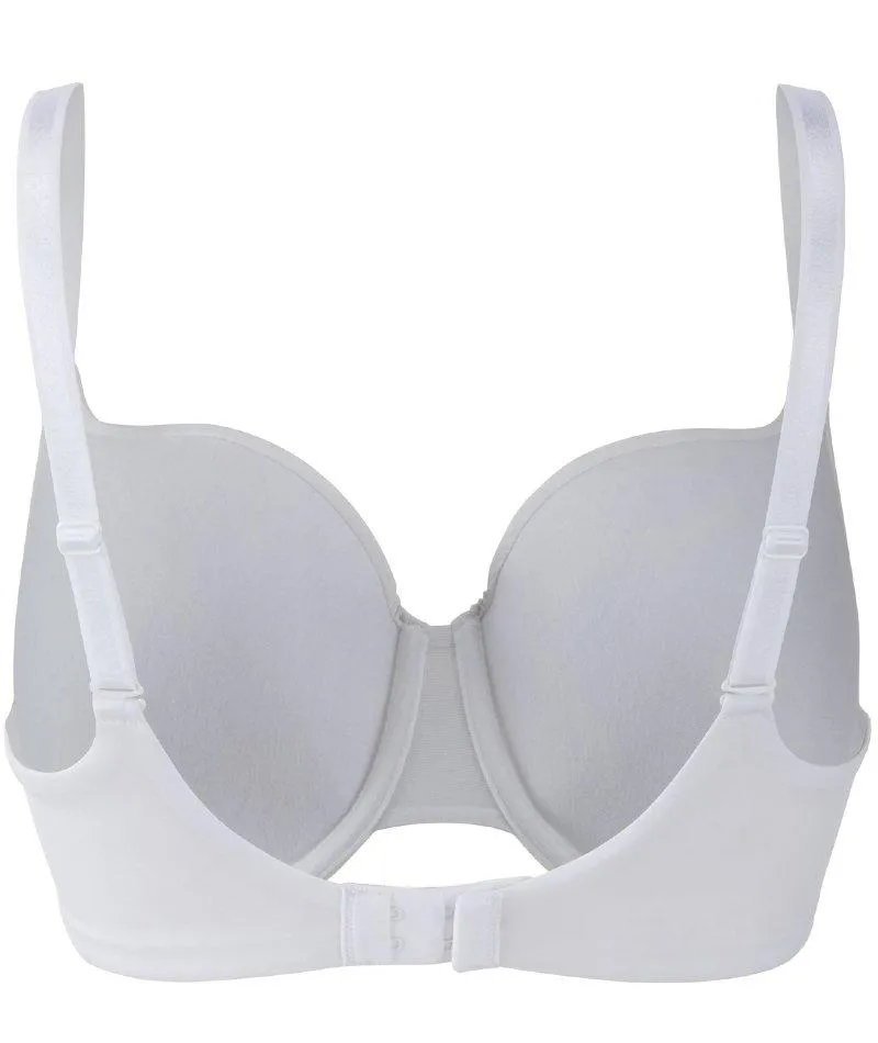 Panache Porcelain Elan Moulded Underwired T-Shirt Bra - White