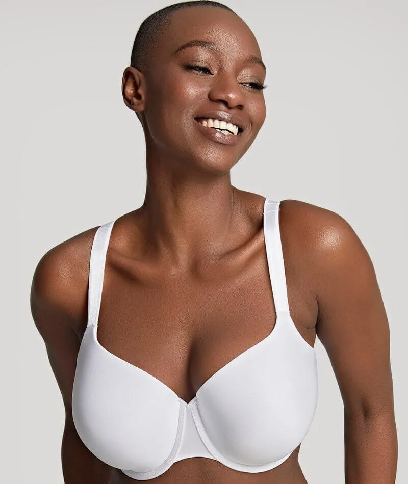 Panache Porcelain Elan Moulded Underwired T-Shirt Bra - White