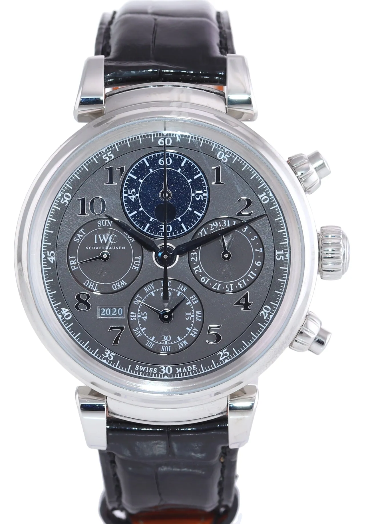 PAPERS IWC DaVinci Perpetual Calendar Chrono 43mm Men's Watch IW3921-03 Box