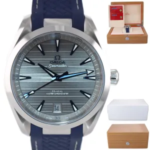 PAPERS Omega Seamaster Co-Axial Aqua Terra Grey 220.12.41.21.06.001 41mm Watch