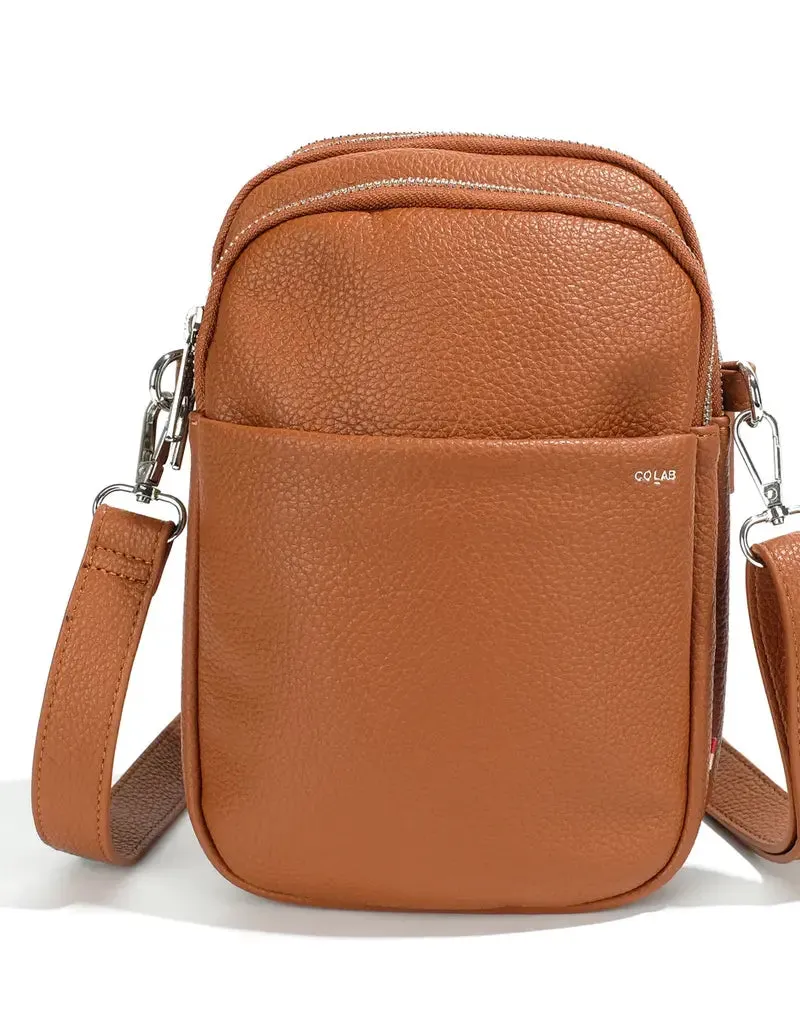 PARK LANE CROSSBODY | DARK COGNAC
