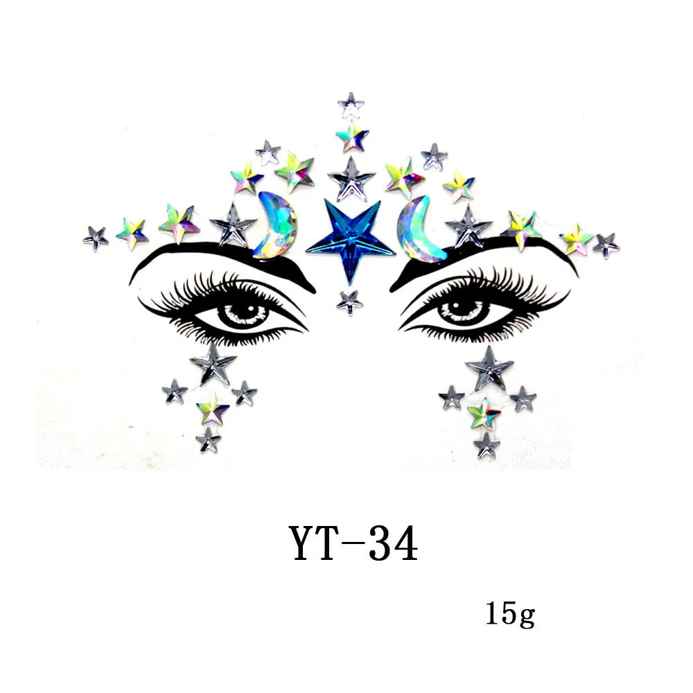 Party Decoration Face Sticker