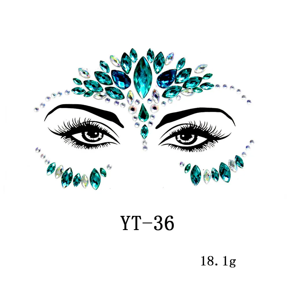 Party Decoration Face Sticker