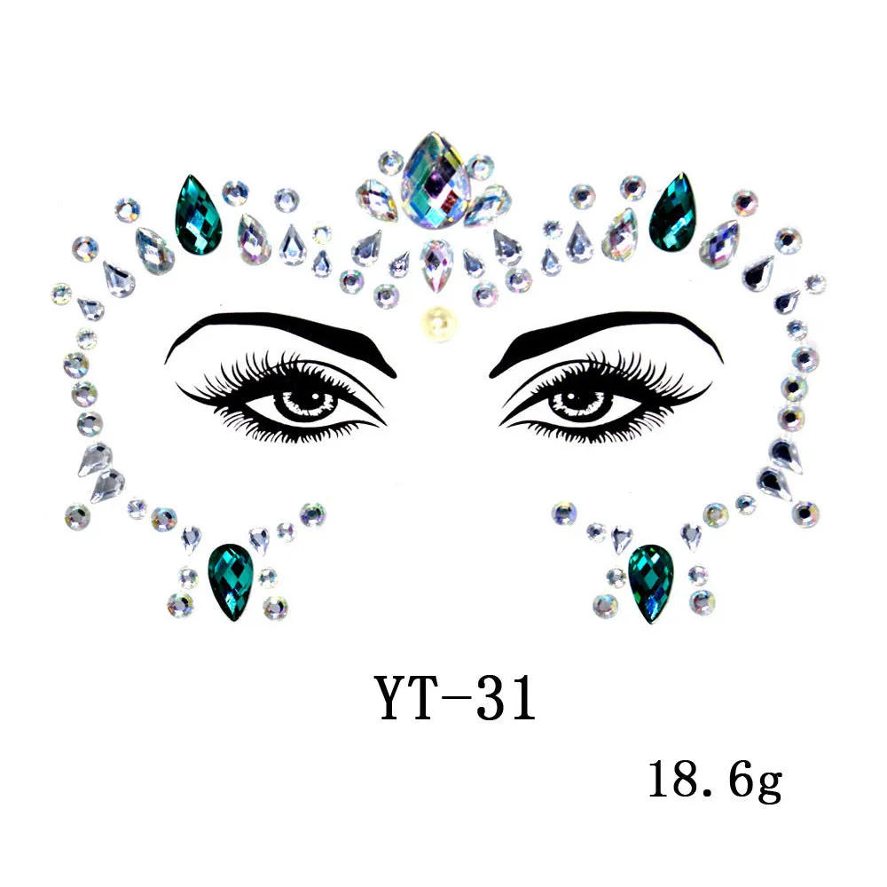 Party Decoration Face Sticker