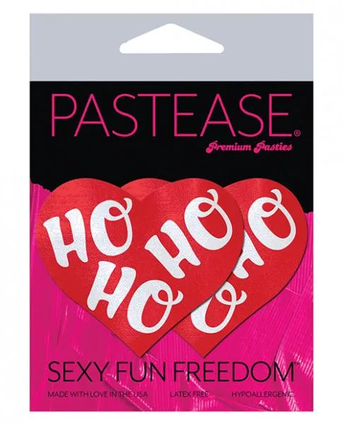 Pastease - Ho Ho Hearts - Red/White