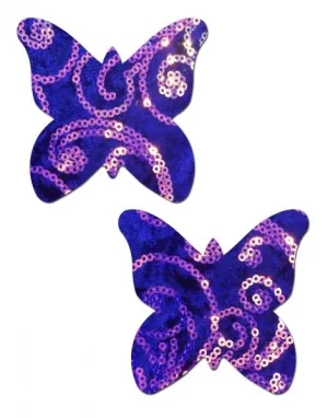 Pastease - Monarch Sequin Velvet - Royal Blue