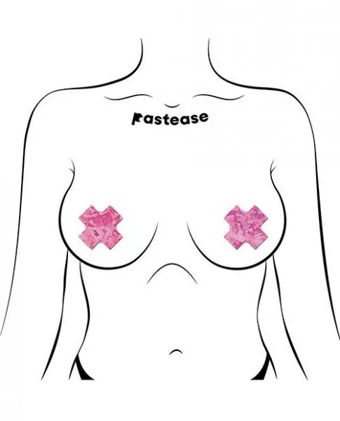 Pastease - Petites Disco Plus X - Pink - O/S - 2 Pairs