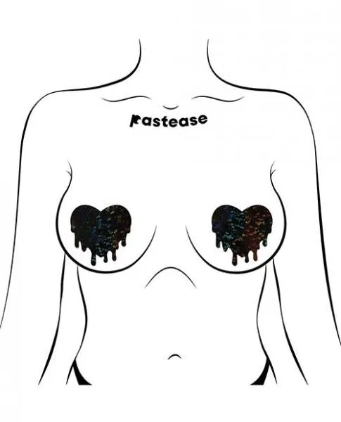 Pastease - Premium Melty Heart - Black - O/S